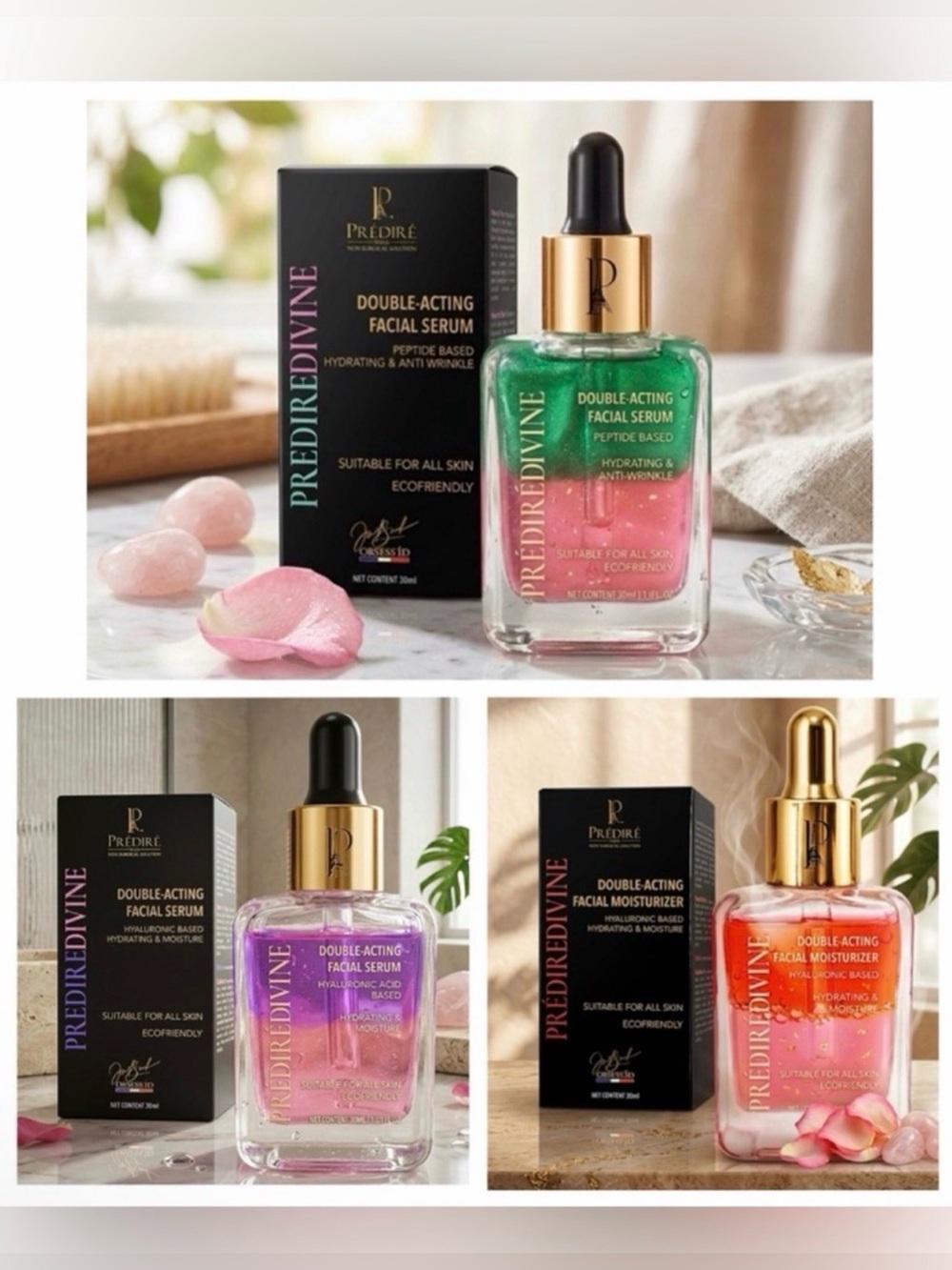 PREDIRE Double-Acting Facial Serum BUNDLE ~ Retail $1200